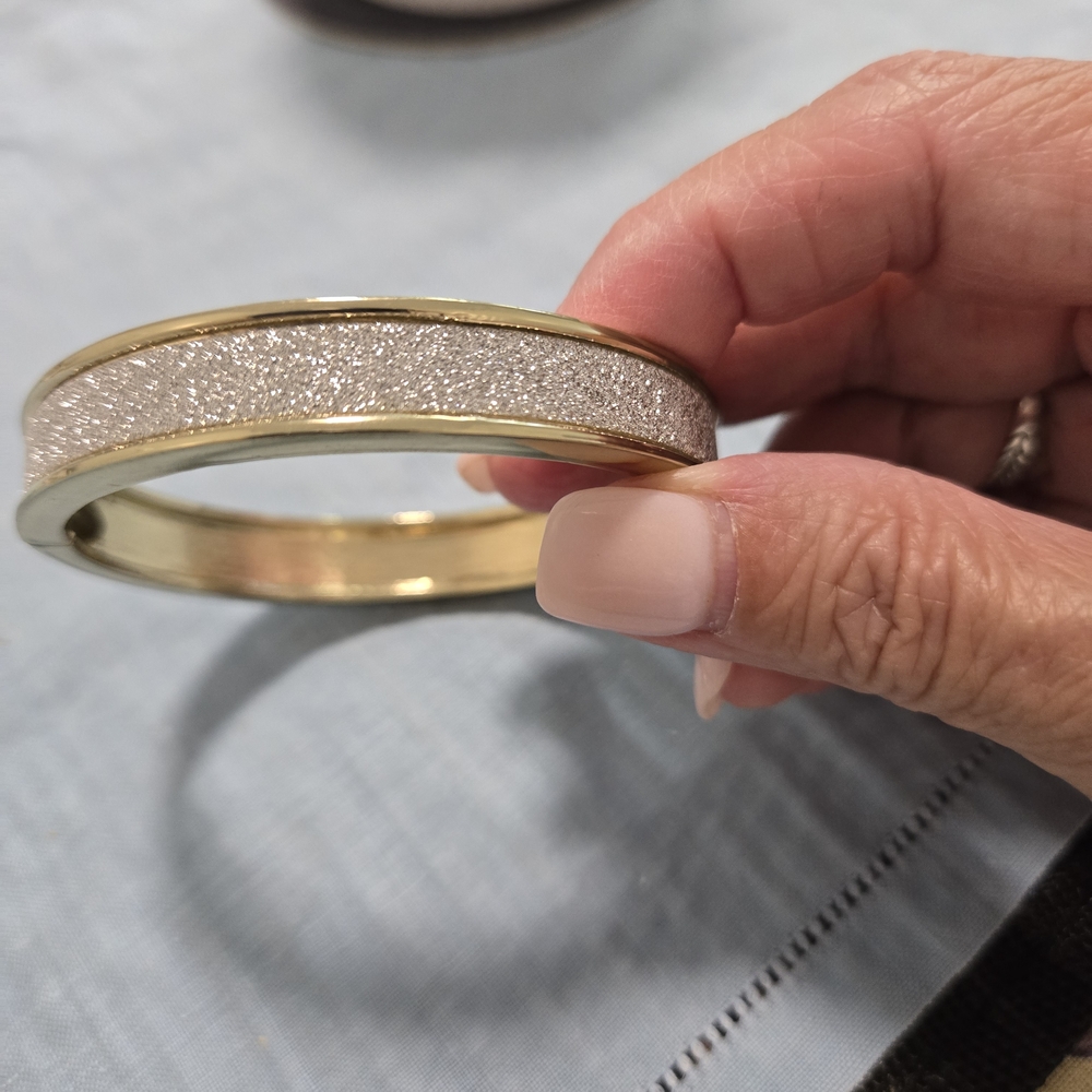 Chic Gold and Silver Women's Bracelet